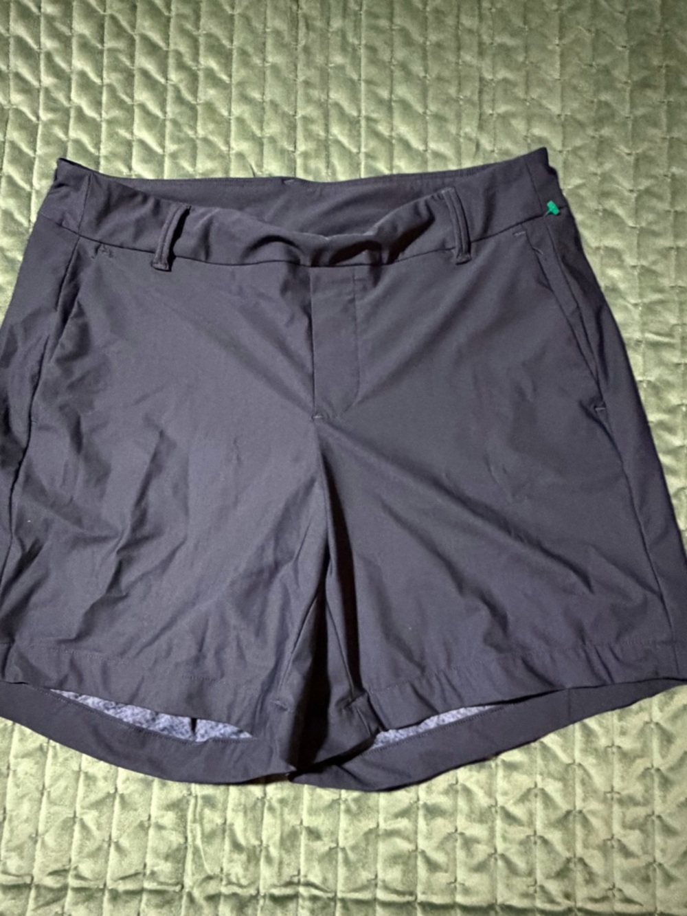 Spanx tummy control black shorts size small pull on style